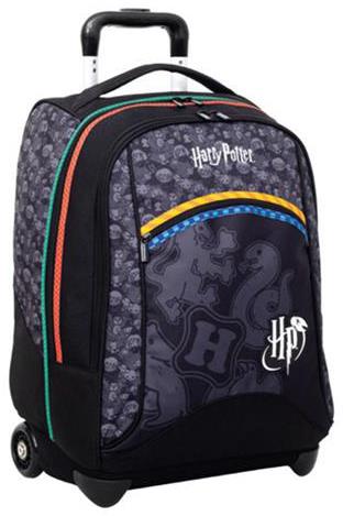 Zaino Big Trolley Harry Potter, Jet Black