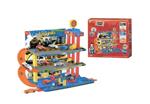 Garage Playset 3 Piani Parcheggio Giocattolo con 6 Macchine Auto con Accessori