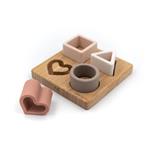 Bamboo & Silicone Puzzle Stella Rosa