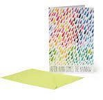 Biglietto auguri Insoliti Legami, Unusual Greeting Cards After Rain - 11,50 x 17 cm