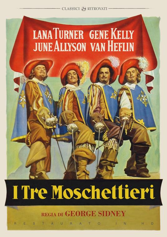 I Tre Moschettieri (Restaurato In Hd) (DVD) - DVD - Film di George Sidney  Avventura | Feltrinelli