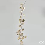 Edere Natalizia 107cm Oro Chiaro Metallizzato Addobbi Natale Casa