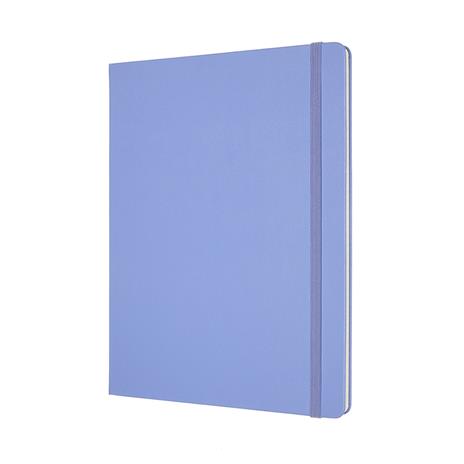 Taccuino Moleskine a righe X-Large copertina rigida Hydrangea. Blu - 2