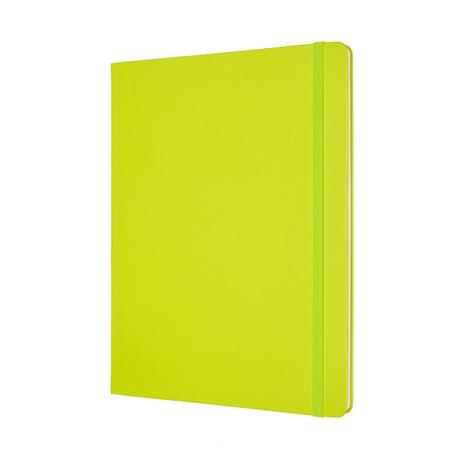 Taccuino Moleskine a righe X-Large copertina rigida Lemon. Verde - 2