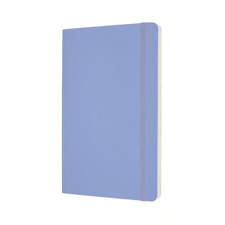 Taccuino Moleskine a righe Large copertina morbida Hydrangea. Blu - 2