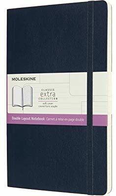 Taccuino Moleskine Large Copertina morbida Blu Zaffiro