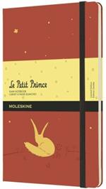 Taccuino Moleskine Limited Edition Petit Prince Large Copertina Rigida A pagine bianche Arancione