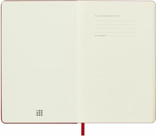 Agenda giornaliera Moleskine 2023, 12 mesi, Pocket, copertina rigida, Rosso  scarlatto - 9 x 14 cm - Moleskine - Cartoleria e scuola | Feltrinelli