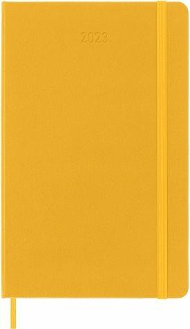 Agenda settimanale Moleskine 2023, 12 mesi, Large, copertina rigida, con  spazio per note, arancione - 13 x 21 cm