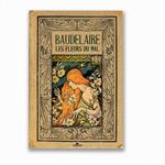 Taccuino Abat Book Les Fleurs du Mal, Charles Baudelaire - 17 x12 cm