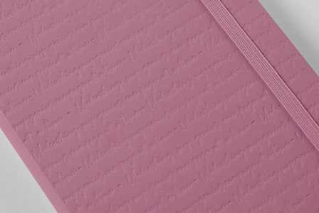 Cartoleria Taccuino Moleskine grande bianco Copertina rigida Rosa Majestic Moleskine