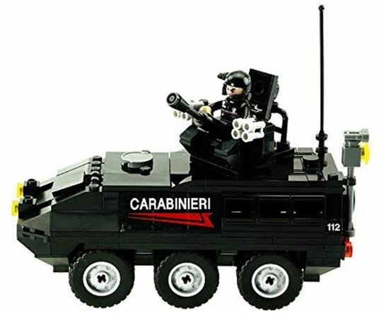 Sluban M38-B0655. Carabinieri. Autoblindo - Nice - Macchinine - Giocattoli