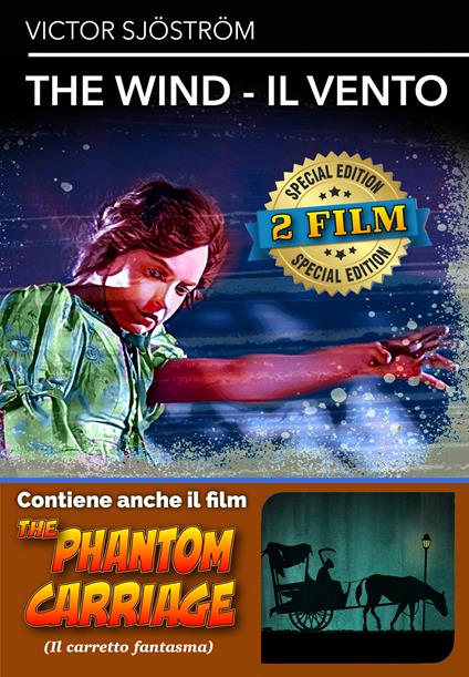 The Wind - Il Vento (1928) / The Phantom Carriage (1921) (DVD) di Victor Sjostrom - DVD