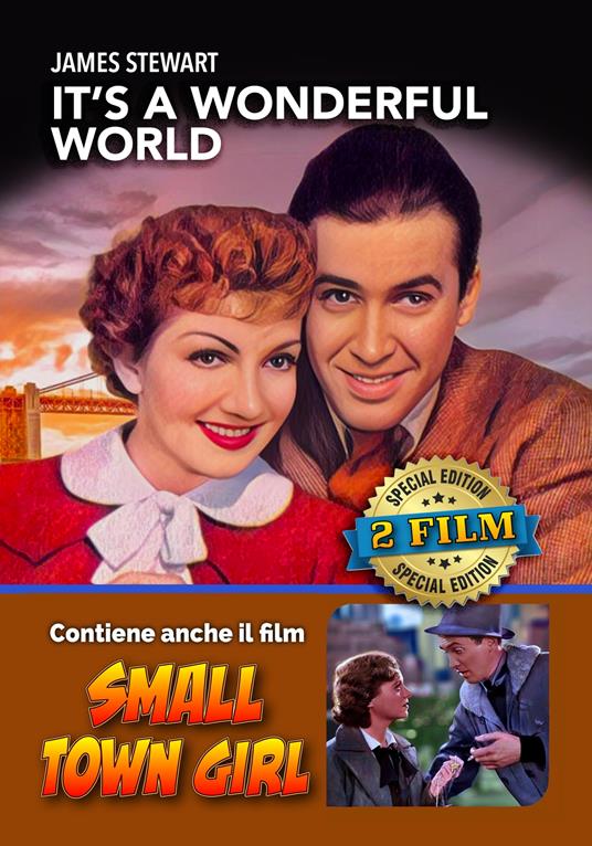 It's a Wonderful World / Small Town Girl (DVD) di Robert Z. Leonard,Woodbridge S. Van Dyke,William Wellman - DVD