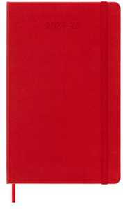 Cartoleria Agenda settimanale con spazio per note 18 mesi, 2024-2025 Moleskine, Large, Copertina rigida, Rosso scarlatto - 13 x 21 cm Moleskine