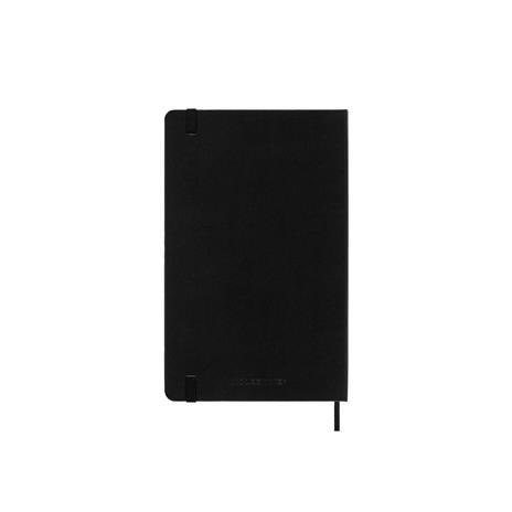 Agenda settimanale orizzontale 18 mesi, 2024-2025 Moleskine, Large, Copertina rigida, Nero - 13 x 21 cm - 6