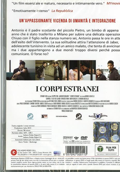 I corpi estranei di Mirko Locatelli - DVD - 2