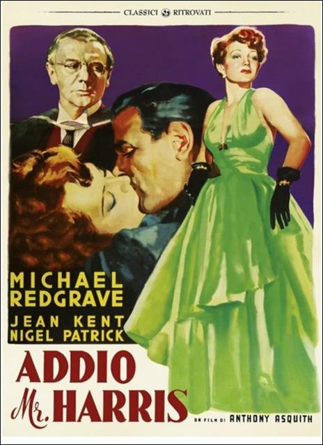 Addio Mr Harris di Anthony Asquith - DVD