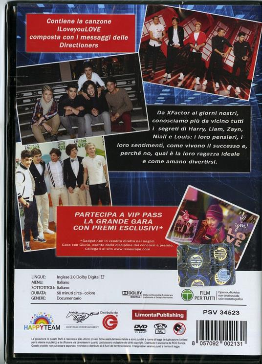 One Direction. Senza segreti - DVD - 2