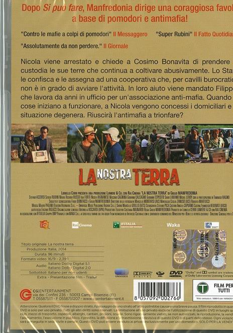 La nostra terra - DVD - Film di Giulio Manfredonia Commedia | Feltrinelli