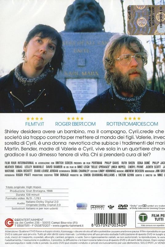 Belle speranze di Mike Leigh - DVD - 2