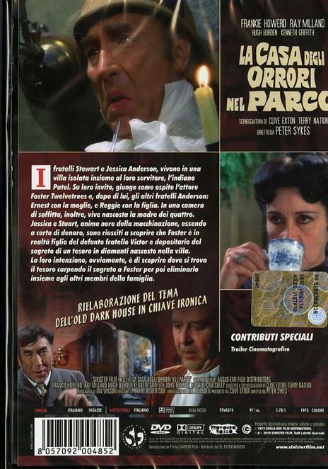 La casa degli orrori nel parco di Peter Sykes - DVD - 2