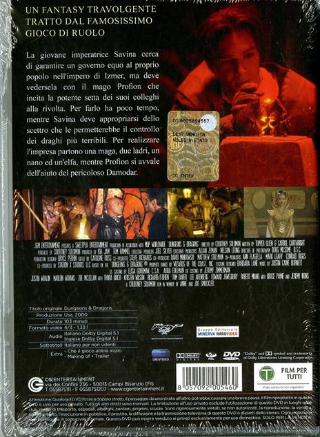 Dungeons & Dragons. Che il gioco abbia inizio di Courtney Solomon - DVD - 2