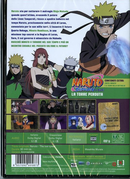Naruto Shippuden. Il film. La torre perduta - DVD - Film di Masahiko Murata  Animazione | Feltrinelli