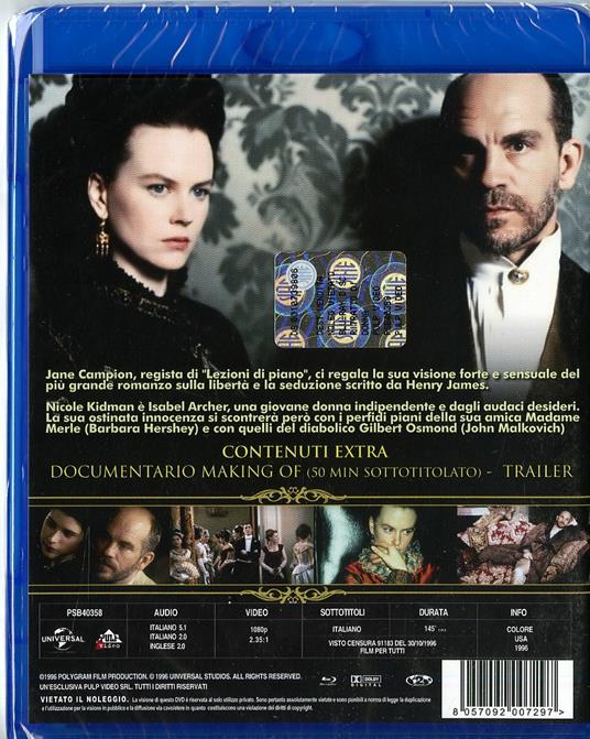 Ritratto di signora di Jane Campion - Blu-ray - 2