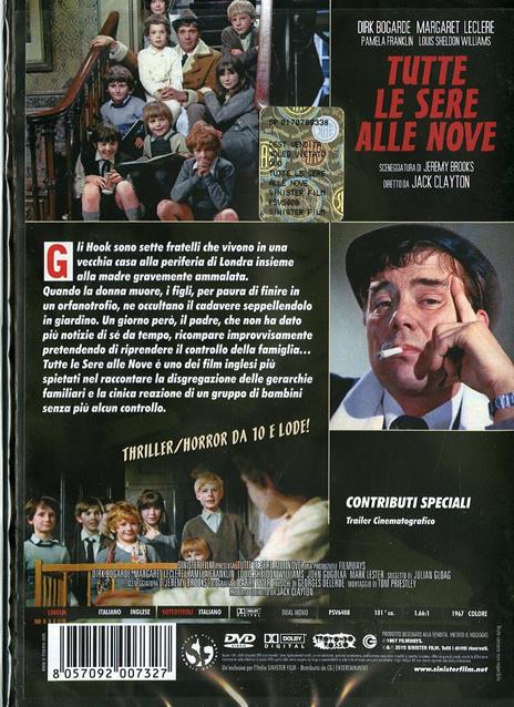 Tutte le sere alle nove di Jack Clayton - DVD - 2