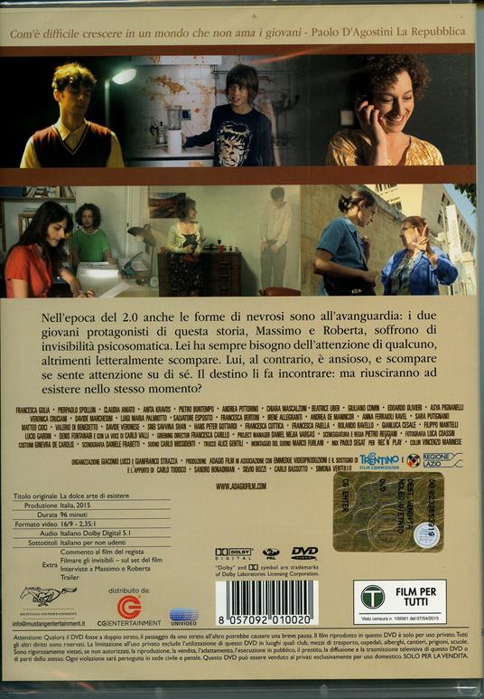 La dolce arte di esistere di Pietro Reggiani - DVD - 2