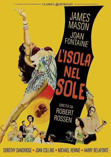 L' isola nel sole di Robert Rossen - DVD