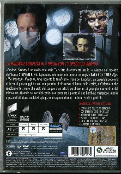 Kingdom Hospital (4 DVD) di Craig R. Baxley - DVD - 2