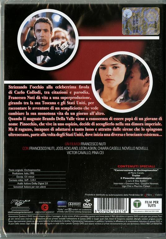 OcchioPinocchio di Francesco Nuti - DVD - 2