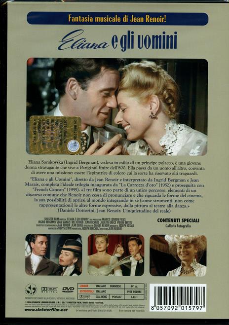 Eliana e gli uomini di Jean Renoir - DVD - 2