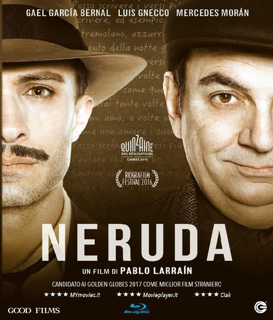 Neruda (Blu-ray) di Pablo Larraín - Blu-ray