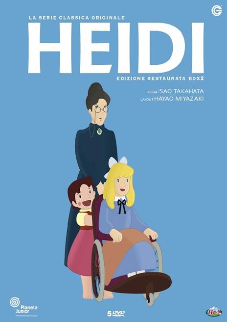Heidi Serie Classica Rimasterizzata. Vol. 2 (5 DVD) di Isao Takahata - DVD
