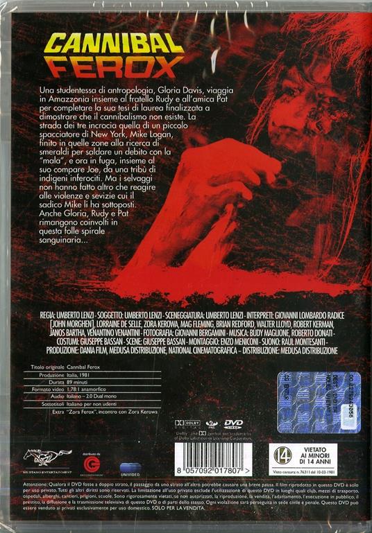Cannibal Ferox (DVD) di Umberto Lenzi - DVD - 7