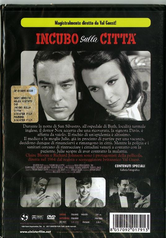 Incubo sulla città di Val Guest - DVD - 2