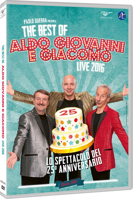The Best of Aldo, Giovanni e Giacomo. Live 2016 (DVD) - DVD - Film di  Arturo Brachetti Teatro | Feltrinelli