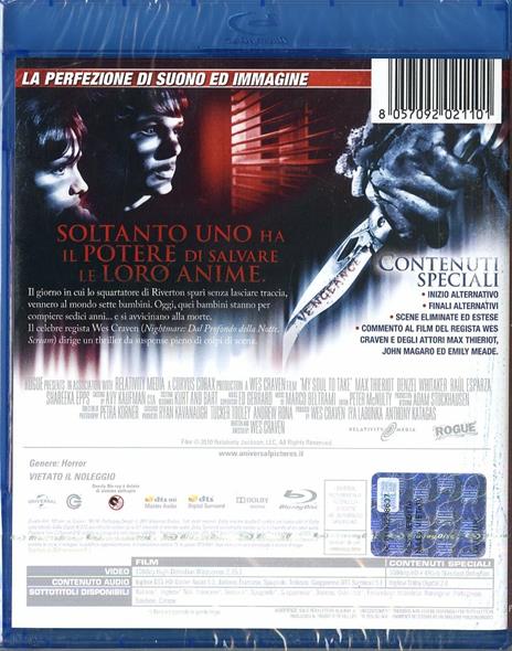 My Soul to Take. Il cacciatore di anime (Blu-ray) di Wes Craven - Blu-ray - 7