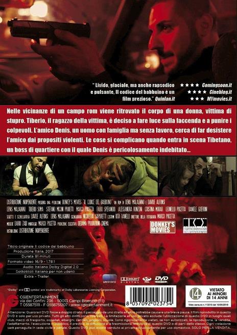 Il codice del babbuino (DVD) di Denis Malagnino,Davide Alfonsi - DVD - 2