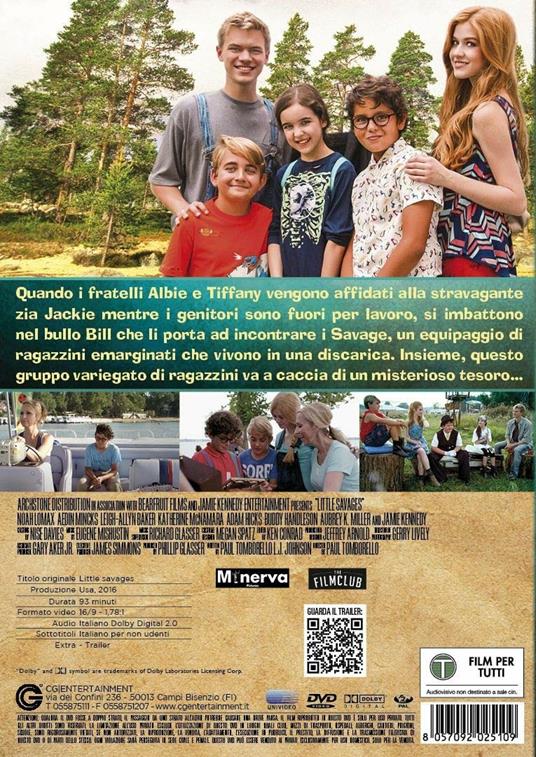 Little Savages (DVD) di Paul Tomborello - DVD - 2