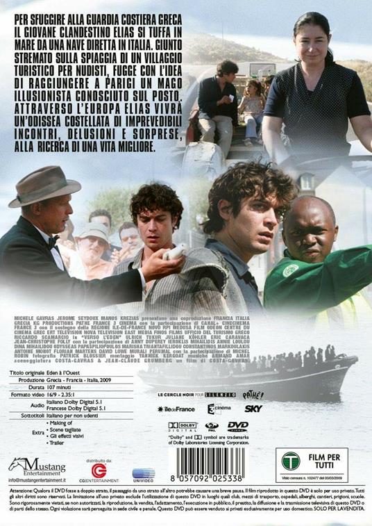 Verso l'Eden (DVD) di Constantin Costa-Gavras - DVD - 2