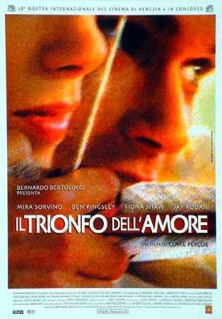 Il trionfo dell'amore (DVD) di Clare Peploe - DVD