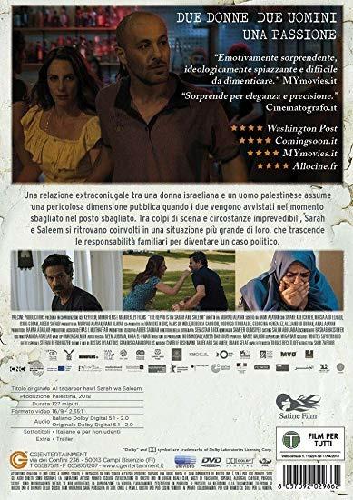 Sarah & Saleem. Là dove nulla è possibile (DVD) di Muayad Alayan - DVD - 2