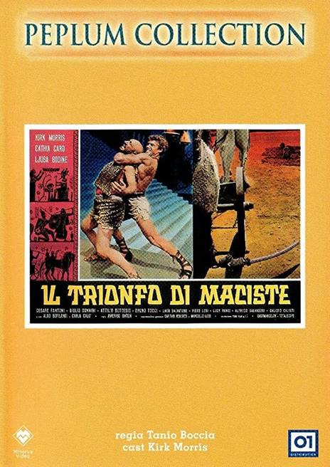 Il trionfo di Maciste (DVD) - DVD - Film di Tanio Boccia Avventura |  Feltrinelli