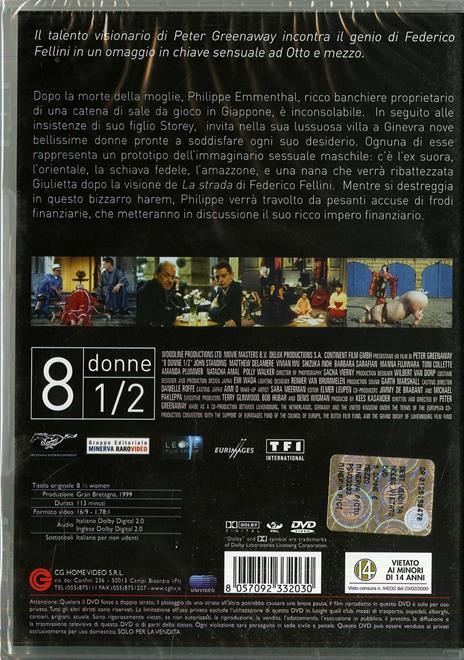 8 donne e 1/2 di Peter Greenaway - DVD - 2