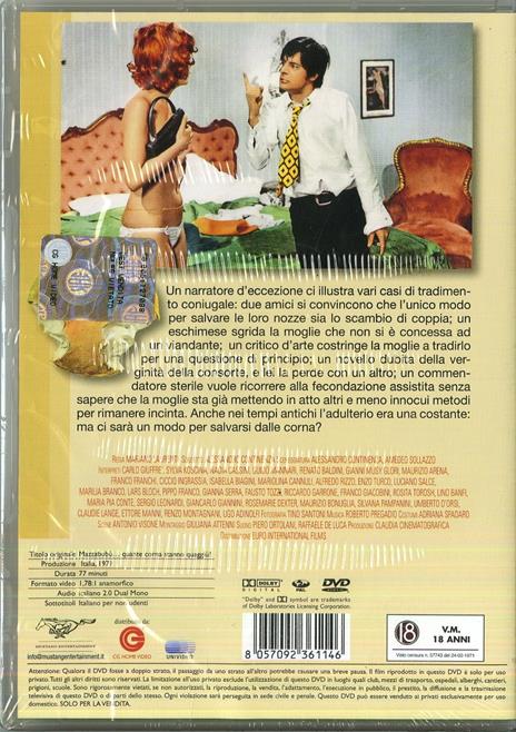 Mazzabubù... quante corna stanno quaggiù di Mariano Laurenti - DVD - 2