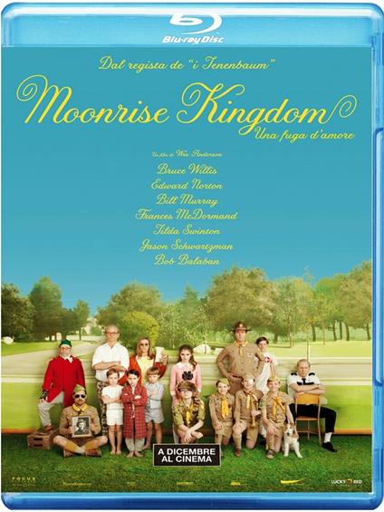 Moonrise Kingdom. Una fuga d'amore di Wes Anderson - Blu-ray